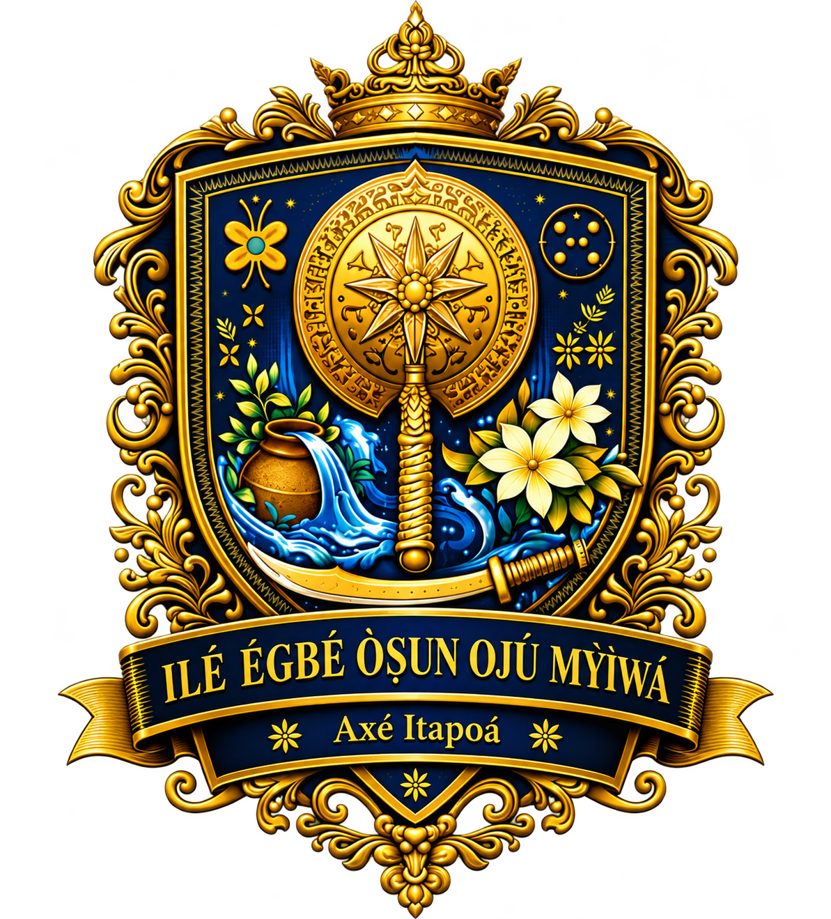 Logo da casa Axé Itapoá